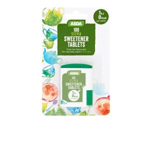 Asda Stevia 100 sweetener tablets [သကြားအစားထိုး ဆေးပြား]