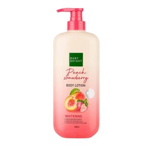 Baby Bright Peach strawberry whitening body lotion 450ml
