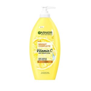 Garnier bright complete vitamin C body serum lotion 2x vitamin c+ lemon 400ml