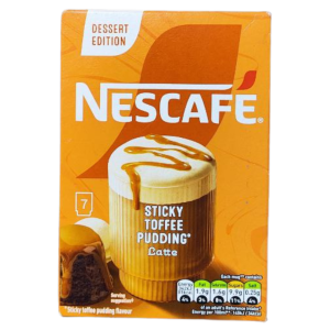 Nescafe Sticky Toffee Pudding Coffee (20gx7sticks) (UK)