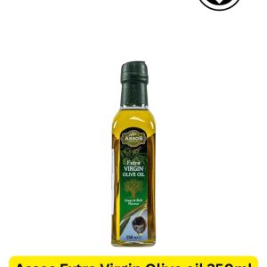 Assos Extra Virgin Olive Oil 250ml (တူရကီနိုင်ငံထုတ် စစ်မှန်သောသံလွင်ဆီရည် )