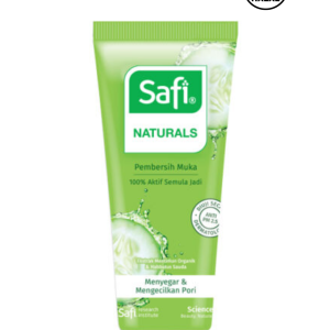 SAFI Naturals Pembersih Muka 125g  (သဘာဝ၏ အလှတရားနေ့စဉ်သုံး မျက်နှာသန့်စင်ဆေး) (Malaysia)