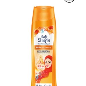 SAFI SHAYLA SUPA Shampoo 300ml (Anti Hairfall smooth & fragrant) (Malaysia) ဆံပင်ကျွတ်ခြင်းကို ထိရောက်စွာ လျှော့ချပေး