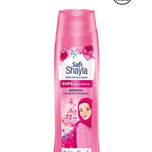 SAFI SHAYLA SUPA Shampoo 300ml (Smooth) (Itch relief & fragrant) ဦးရေပြား ယားယံမှုကို ထိရောက်စွာ လျှော့ချပေး (Malaysia)
