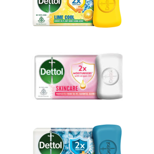Dettol Bathing Soap With 2X (75g)