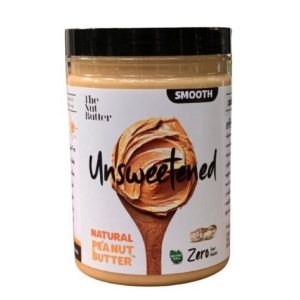 The Nut Butter Peanut Butter Smooth (Unsweetened) (500g) (သကြားလုံးဝ မထည့်ဘဲ မြေပဲ၏ သဘာဝ အာဟာရနှင့် အရသာကို အပြည့်အဝပေးနိုင်သော မြေပဲထောပတ်)၊