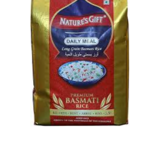 Nature's Gift Daily Meal Basmati Rice (5kg) (India)