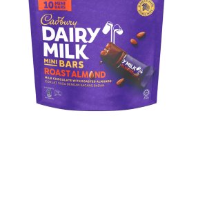 Cadbury Diary Milk Mini Bars Roast Almond Chocolate (125g)