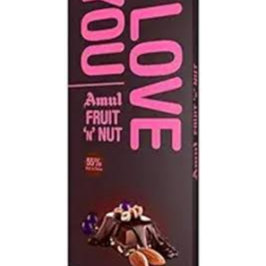 Amul Fruit 'N' Nut  Chocolate I Love You (150g) (India)