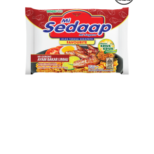 Mi Sedaap Mi Goreng Ayam Bakar Limau Instant Noodles (89g) (Malaysia)