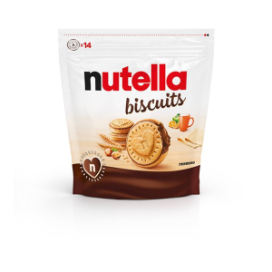 Ferrero Nutella Biscuits (193.2g) (Italy) (Nutella စစ်စစ်ရဲ့ အရသာကို ဘီစကွတ်အဖြစ်နဲ့ ပြောင်းလဲခံစားကြည့်ချင်လား? Ferrero Nutella Biscuits ရှိတယ်နော်)
