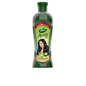 Dabur Amla Hair Oil (180ml) (India) (ဆံပင်တွေကျွတ်ပြီး ပါးလာလို့ စိတ်ညစ်နေလား? ဆံပင်အရောင်က မှိန်ပြီး ကြမ်းတမ်းနေလို့ကော စိတ်ပူနေရသလား? ဒါဆိုရင်တော့ ကမ္ဘာ့နံပါတ် (၁) ဆံပင်အားဖြည့်ဆီ Dabur Amla Hair Oil လေးက သင့်အတွက် ရှိနေပြီနော်)