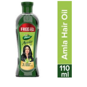 Dabur Amla Hair Oil (110ml) (India) (ကမ္ဘာကျော် Dabur Amla နဲ့အတူ အားလုံးငေးရလောက်တဲ့ ဆံကေသာအလှကို ပိုင်ဆိုင်လိုက်ပါ)
