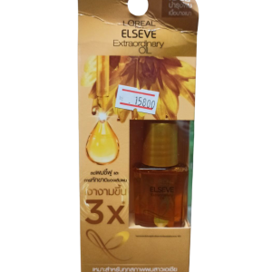 L'Oréal Paris Elseve Extraordinary Oil Hair Serum (30ml) (Thailand) (ဆံပင်တွေက ခြောက်သွေ့ပြီး အသက်မဲ့နေသလို ခံစားနေရလား? Saloon သွားစရာမလိုဘဲ အိမ်မှာတင် ပြီးပြည့်စုံတဲ့ ဆံကေသာကို ရဖို့ L'Oréal ရဲ့ Extraordinary Oil (100ml) လေးကို သုံးကြည့်လိုက်ပါ)