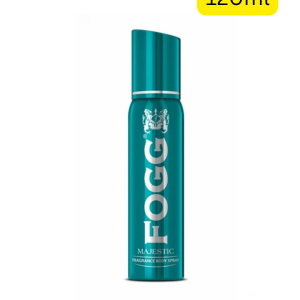 Fogg Majestic Body Spray For Men (120ml) (India) (တစ်နေကုန် မွှေးပျံ့ပြီး ခန့်ညားထည်ဝါတဲ့ ဆွဲဆောင်မှုကို ပိုင်ဆိုင်လိုက်ပါ... Fogg Majestic)