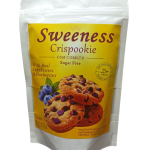 Sweeness Crispookie Cookies (150gm) (ချိုတာလေးလည်း စားချင်တယ်... သကြားလည်း မပါစေချင်ဘူးဆိုရင် Sweeness Crispookie ရှိတယ်နော်)