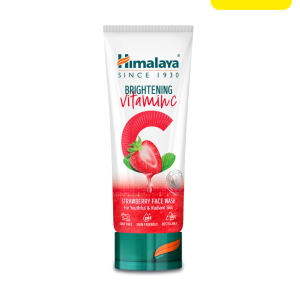 Himalaya Brightening Vitamin C Strawberry Face Wash (100ml) (India) (စတော်ဘယ်ရီရဲ့ အစွမ်းနဲ့ မျက်နှာလေးကို Glass Skin လို ကြည်လင်သွားအောင် လုပ်လိုက်ပါ)