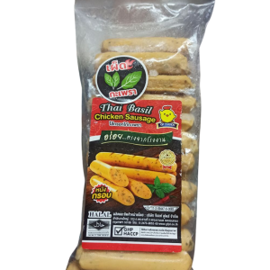 GF Foods Thai Basil Chicken Sausage (500g) (Thailand) (ထိုင်းပင်စိမ်းနဲ့ ငရုတ်သီးလေးတွေ ပါဝင်လို့ စပ်စပ်မွှေးမွှေးလေးနဲ့ လုံးဝမအီဘူးနော်)