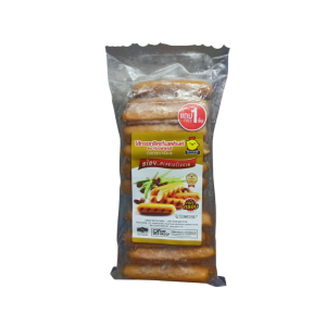 AFM Smoked Crispy Skin Chicken Sausage (500g) (Thailand) (ကိုက်လိုက်တိုင်း ကျွတ်ခနဲနဲ့ မီးခိုးတိုက်ရနံ့လေးက ရှယ်ပဲ! AFM Smoked Crispy Skin ရောက်ပြီ)