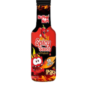 Nom Nom Spicy Sauce (185ml) (အသားလုံးကြော်မလား? အာလူးကြော်လား? ကြက်ကြော်လား? ကြိုက်တဲ့ အမြည်းနဲ့တွဲစား အရသာက ရှယ်ပဲ)