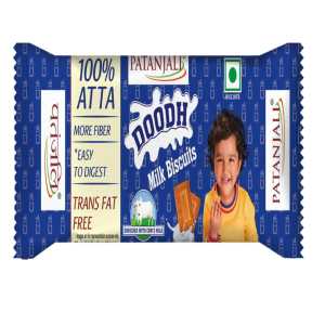 Patanjali Doodh Biscuits (35g) (India) (နို့အာဟာရအပြည့်နဲ့ ၁၀၀% ဂျုံစစ်စစ်! ကလေးရော လူကြီးပါ ကြိုက်ကြတဲ့ Patanjali Doodh Biscuits)