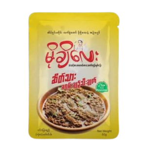 မိုချိလေး ဆိတ်သားခရမ်းချဉ်သီးချက် (50g)