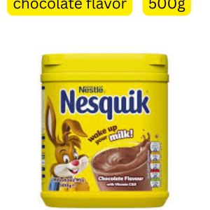 Nestlé Nesquik Chocolate Flavour Milkshake Powder (500g) (United Kingdom)