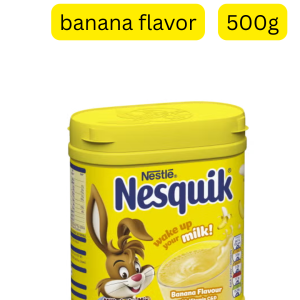 Nestlé Nesquik Banana Flavour Milkshake Mix (500g) (United Kingdom)