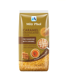 Mitr Phol Caramel Granulated Sugar Gold (1kg) (Thailand)