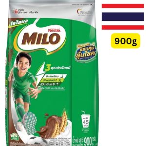 Nestle Milo Chocolate Malt Powder (ထိုင်းနိုင်ငံထုတ်ဖြစ်ပြီး ခန္ဓာကိုယ်အတွက် လိုအပ်သော အားအင်နှင့် အာဟာရများကို ဖြည့်တင်းပေးသည့် မော့စ် (Malt)၊ နို့နှင့် ကိုကိုးတို့ အချိုးကျပေါင်းစပ်ထားကာ ကယ်လ်စီယမ်၊ ဗီတာမင် B2၊ ဗီတာမင် B6 စသည့် မရှိမဖြစ်ဗီတာမင်နှင့် သတ္တုဓာတ်များ ကြွယ်ဝစွာပါဝင်ပြီး အလေးချိန် ၉၀၀ ဂရမ် (900g) ပါဝင်သော အရသာရှိလှသည့် ပရီမီယံ ချောကလက်မော့စ် အာဟာရမှုန့်ကြီး)