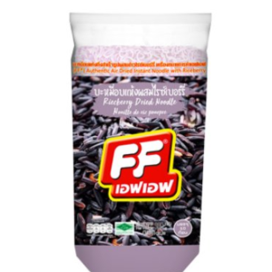 FF Authentic Air Dried Instant Noodle with Riceberry (380g) (Thailand) (ခေါက်ဆွဲလည်း ကြိုက်တယ်၊ ကျန်းမာရေးကိုလည်း ဂရုစိုက်ချင်တယ်ဆိုတဲ့သူတွေအတွက် ထိုင်းနိုင်ငံထုတ် FF Riceberry Dried Noodle (380g) လေးနဲ့ မိတ်ဆက်ပေးပါရစေ)