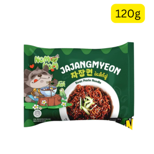 Nom Nom Jajangmyeon Instant Noodles (120g) (ကိုရီးယားကားထဲကလို ဂျာဂျန်မြွန်း (ပဲငပိခေါက်ဆွဲ) မွှေးမွှေးလေးကိုမှ အဝစားချင်သလား? Nom Nom ရှိရင် အိုကေပြီ)