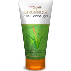 Patanjali Saundarya Aloe Vera Gel (150ml) (India) (အသားအရေ ကြည်လင်ဖို့အတွက် သဘာဝရဲ့ လျှို့ဝှက်ချက် - Patanjali Saundarya Aloe Vera Gel)