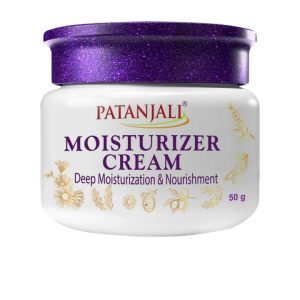 Patanjali Moisturizer Cream (50g) (Malaysia) (အသားအရေ ခြောက်သွေ့လို့ စိတ်ညစ်နေရလား? Patanjali Moisturizer နဲ့ တစ်နေကုန် စိုပြေဝင်းပလိုက်ပါ)