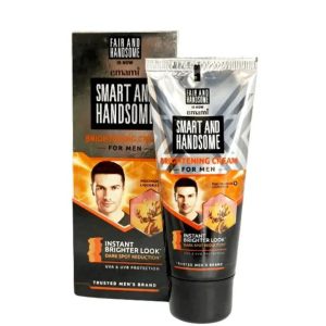 Emami Smart and Handsome Brightening Cream for Men (30g) (India) (မျက်နှာညိုညစ်နေလို့ ယုံကြည်မှုတွေ ပျောက်ဆုံးနေလား? စမတ်ကျတဲ့ ယောက်ျားတစ်ယောက်ဖြစ်ဖို့ ဒါလေးကို ဆောင်ထားလိုက်တော့)