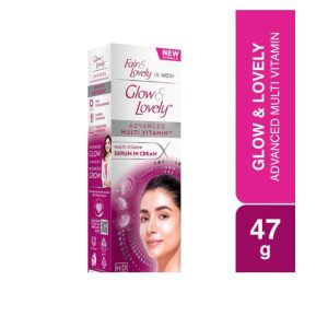 Fair & Lovely Advanced Multivitamin Cream (47g) (India) (Filter မလိုဘဲ ကြည်လင်တဲ့ HD Glow Look ကို Glow & Lovely နဲ့ ဖန်တီးလိုက်ပါ)
