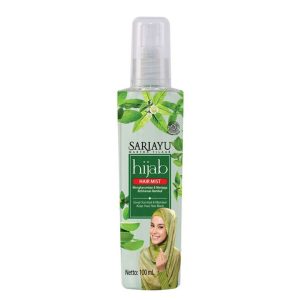 Sariayu Hijab Hair Mist (100ml) (Malaysia) (ဟီဂျပ်အောက်မှာ ဆံကေသာလေးတွေ အမြဲလန်းဆန်းမွှေးပျံ့နေဖို့ Sariayu Hijab Hair Mist ကို သုံးလိုက်ပါ)