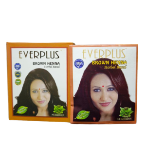 Everplus Brown Henna 10g ဒန်းမှုန့်ဆိုးဆေး အညိုရောင်