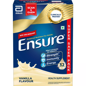 Ensure Vanilla Flavour (India Made) 950g လူကြီးများအတွက်အထူးဖော်စပ်ထားသော အာဟာရမှုန့်