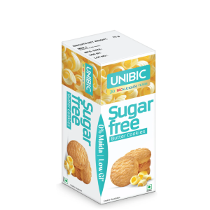 UNIBIC Sugar Free Butter Cookies (75g) (India)