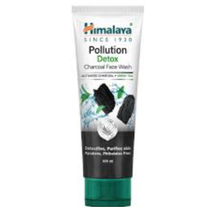 Himalaya Pollution Detox Charcoal Face Wash (100ml) (India)