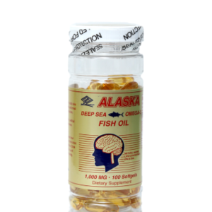 Nu-Health Alaska Deep Sea Fish Oil (100 softgels) (USA) Omega 3