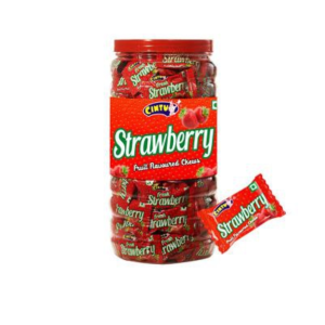 Cintu Strawberry Fruit Flavoured Chews (150 pieces) (India)