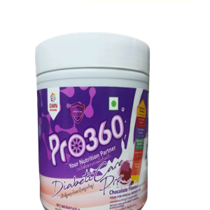 Pro360 Diabetic Care Nutritional Supplement Powder in Chocolate Flavor (250g) (India)