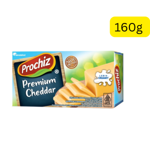 Prochiz Premium Cheddar Cheese 160g ချီစ်အတုံး
