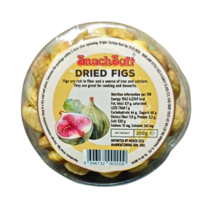 Snacksoft Dried Figs (200g)-Turkey တူရကီသဖန်းသီးခြောက်