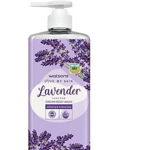 Watsons Lavender Scented Cream Body Wash (1000ml)