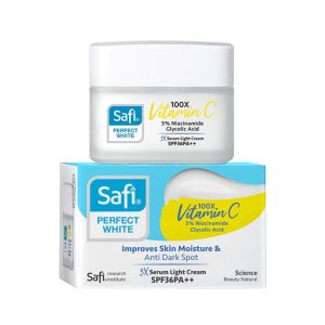 Safi Perfect White 3x Serum Gel Cream Up To 72 Hours Moisture & Anti Dark Spot -45g (Malaysia)