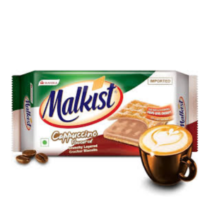 Malkist Cappuccino Flavoured Crunchy Cracker Biscuits (144g)