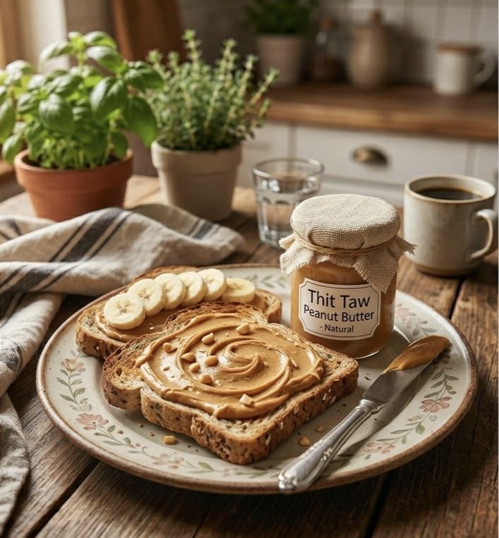 ​Peanut Butter ကြိုက်တဲ့သူတွေ ရှိလား? ကျန်းမာရေးအတွက် ဘာတွေကောင်းလဲဆိုတော့… 🥜💪